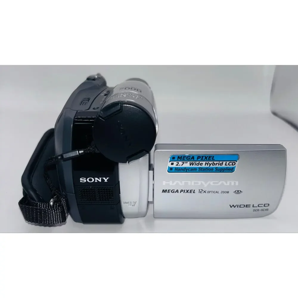 Sony Handy Cam DCR HC46 with Case, Charging Dock, and All Cords, 2006